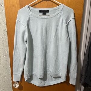 French Connection Soft Blue Crew Neck Sweater